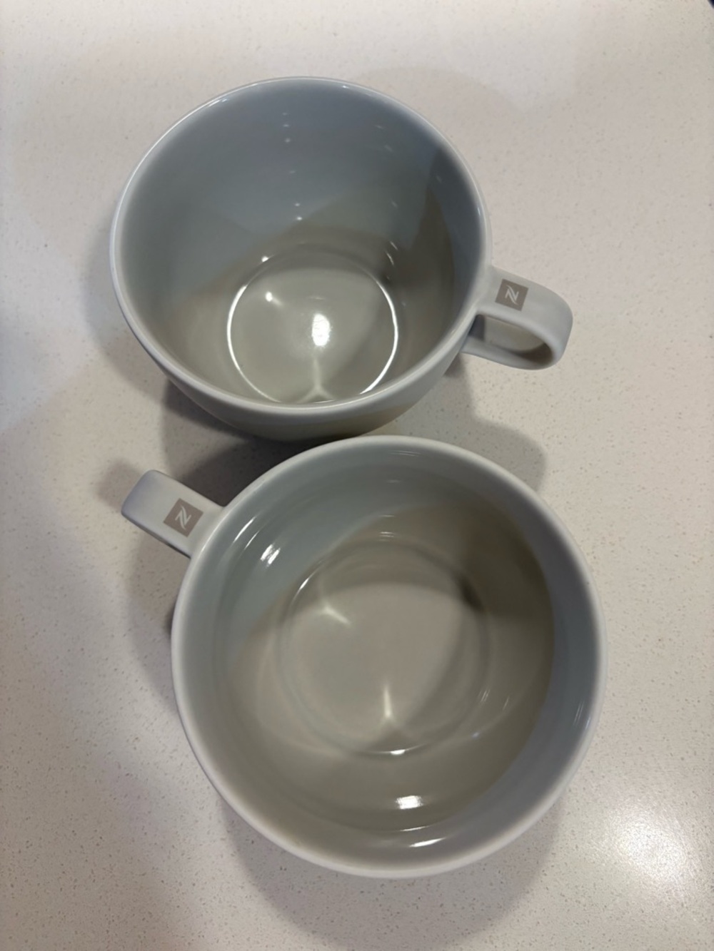 NESPRESSO Barista Cappuccino Cups - Medium - Gray